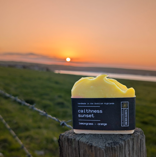 Caithness Sunset Soap - lemongrass, sweet orange, ylang ylang