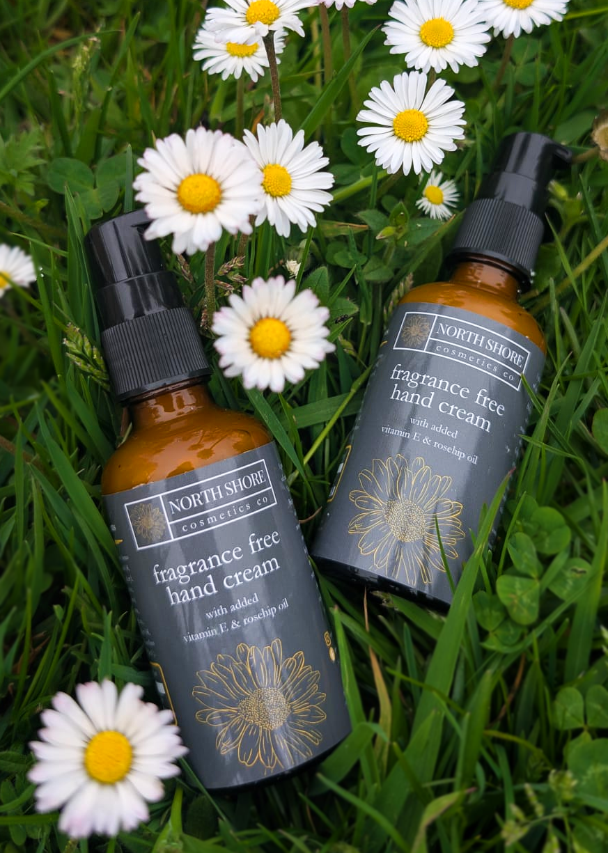 Fragrance Free Hand Cream with Vitamin E & Rosehip Oil