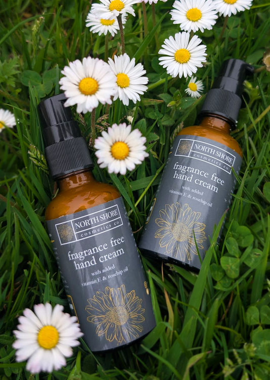 Fragrance Free Hand Cream with Vitamin E & Rosehip Oil