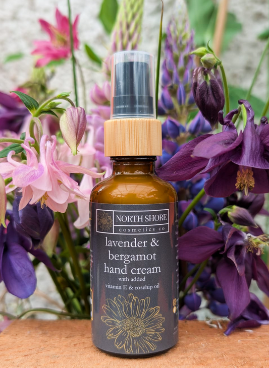Lavender & Bergamot Hand Cream with Vitamin E & Rosehip