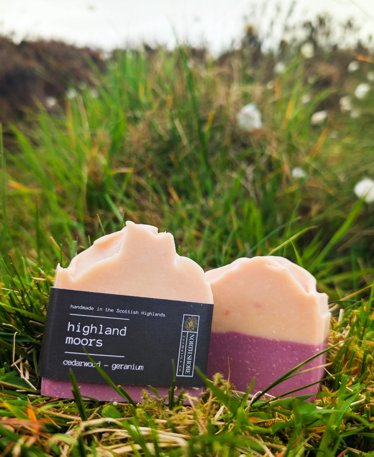 Highland Moors Inspired Soap  - Lavender, Cedarwood, Geranium