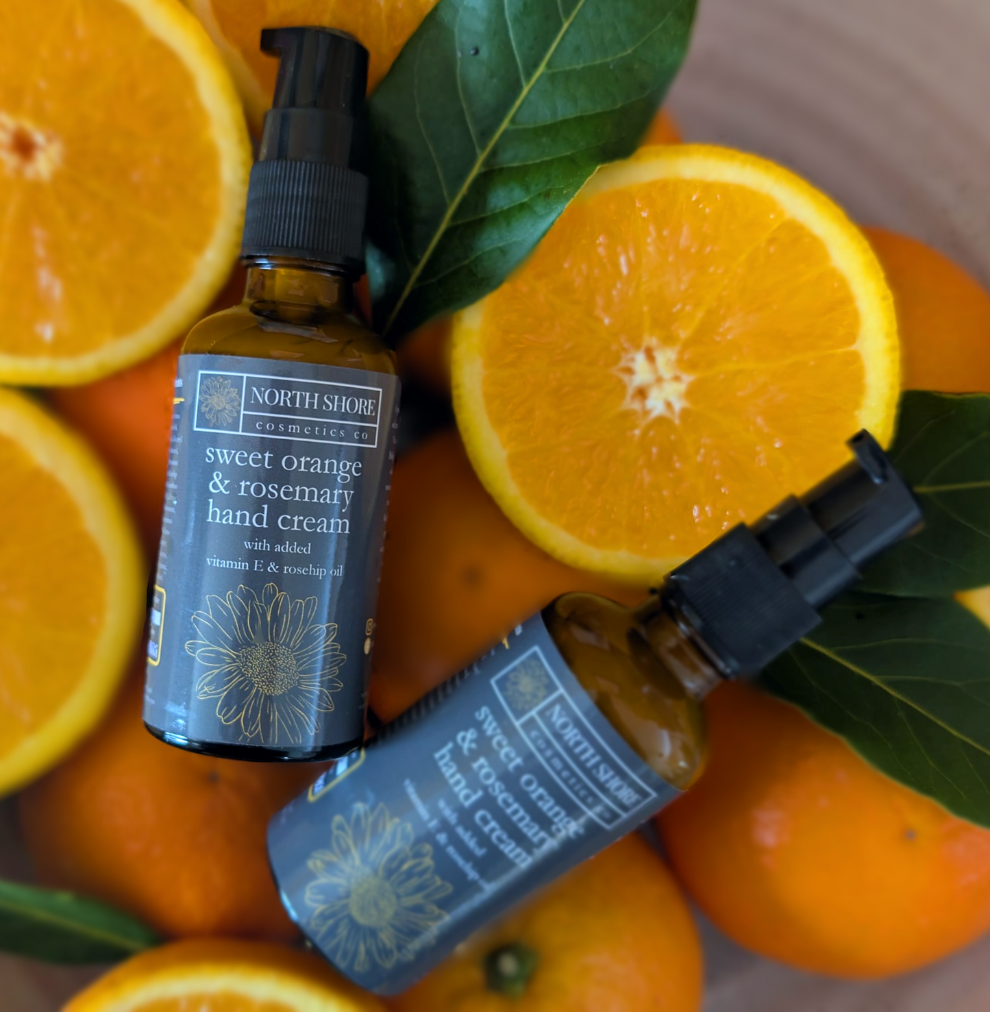 Rosemary & Sweet Orange Hand Cream with Vitamin E & Rosehip